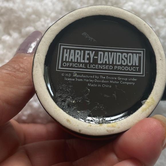 Harley-Davidson mini mugs ceramic set of 2 - Picture 6 of 9